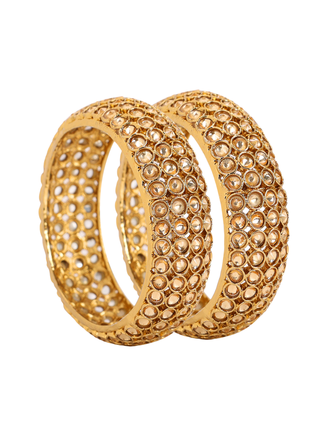 YouBella Jewellery Stylish Gold Plated Bangles for Girls and Women